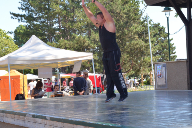 I. FitBalaton Keszthely - Czanik Balázs capoeira aerobik