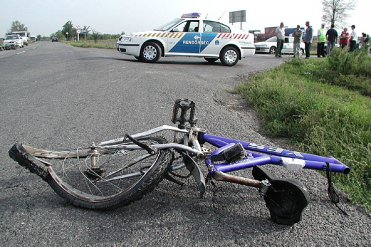 Súlyosan megsérült a biciklis Alsópáhokon