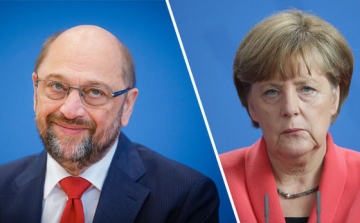 Szakértő: behozhatatlan Merkel előnye Schulz-cal szemben
