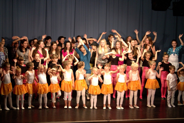 A moderntánc tagozat fináléja