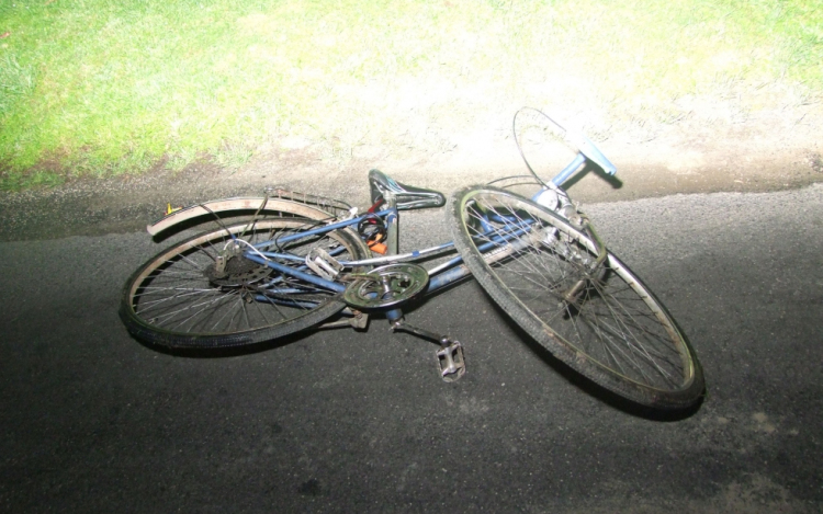 Elgázoltak egy biciklist Zala megyében