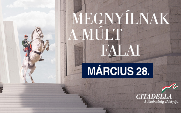 Március 28-án megnyílik a megújult Citadella