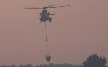 Magyar helikopter indult Bulgáriába az erdőtüzek elleni küzdelem támogatására