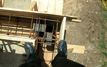 Leszakadt egy állvány két munkás alatt Zalaszentgróton